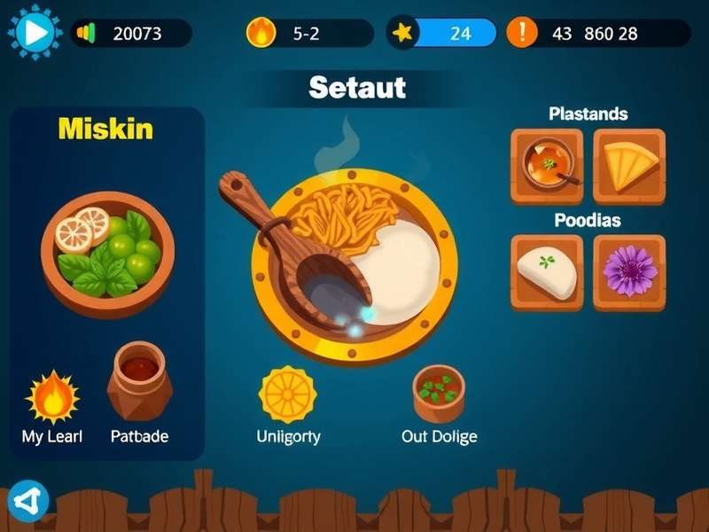 Biryani Bliss Journey gameplay screenshot showing cooking interface